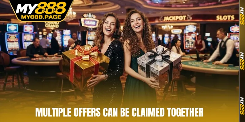 Multiple offers can be claimed together